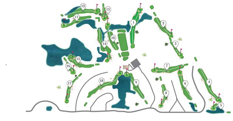 Bent Pine Course