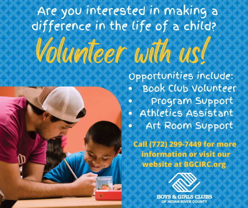 Volunteer with us!  Click here to learn more 